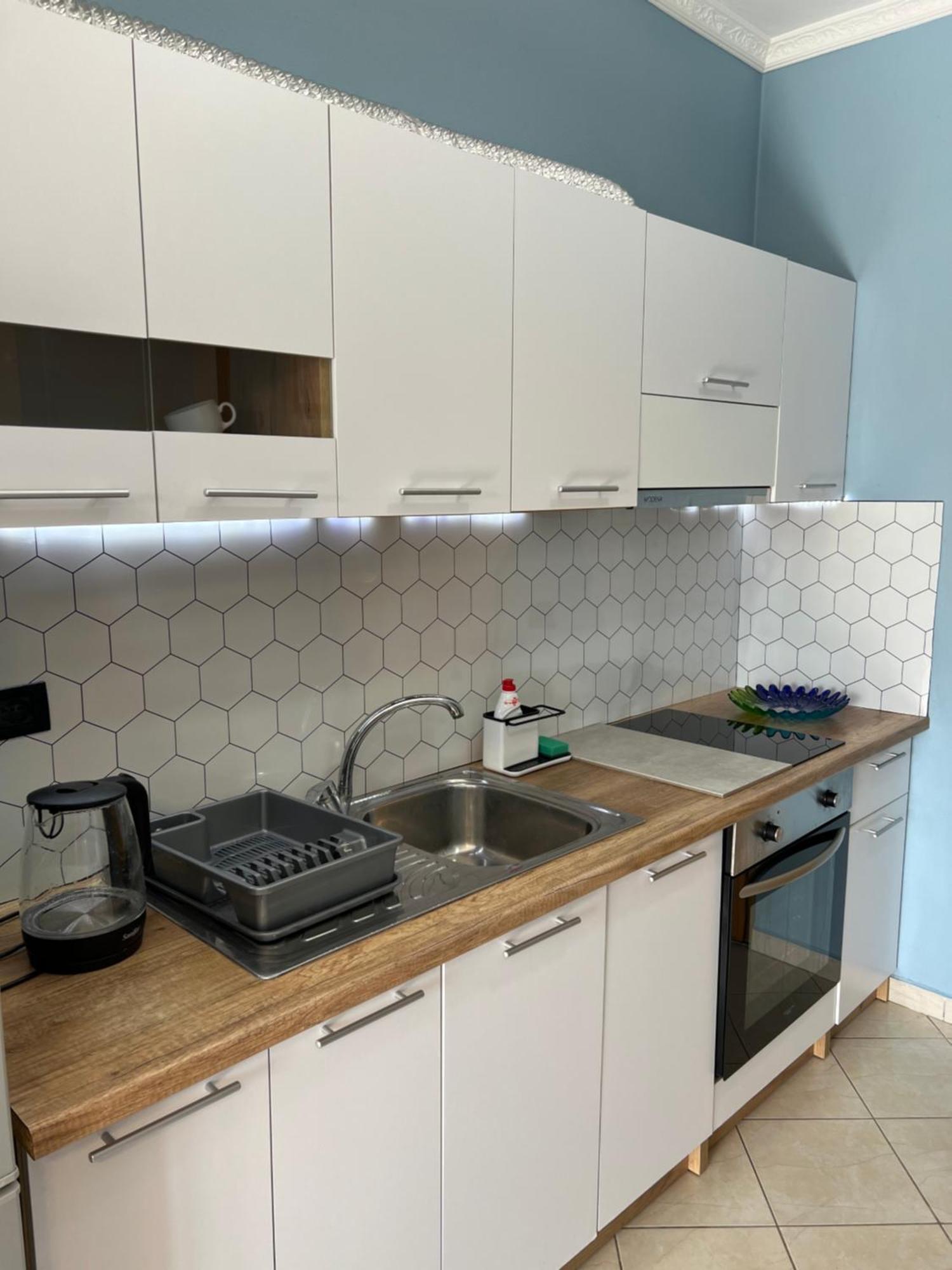 Evelin Apartment Durres Bagian luar foto